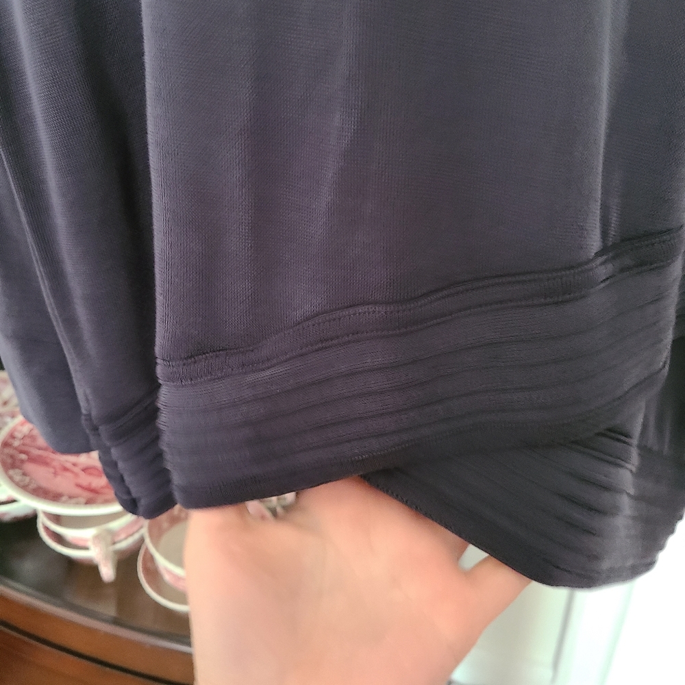 Athleta Front Cross Over Draped Sweater Size Medi - Picture 5 of 11